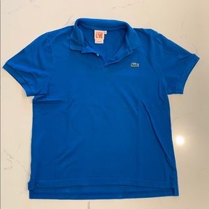 lacoste polo shirt, men’s blue. Size 5